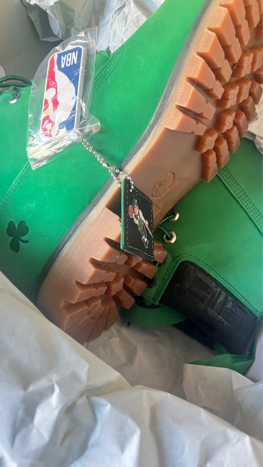 Timberland x Boston Celtics x NBA Edição Limitada Botas Impermeáveis – photo 10